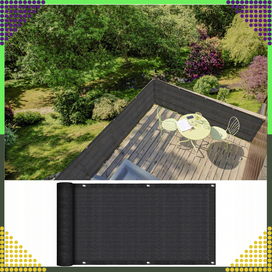 kvalitná balkónová zástena